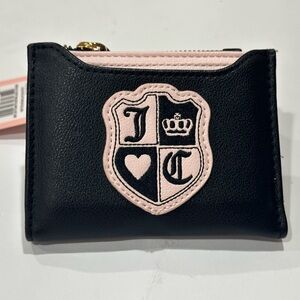 Juicy Couture - Liquorice / Powder Blush Bifold with Pullout Case Wallet